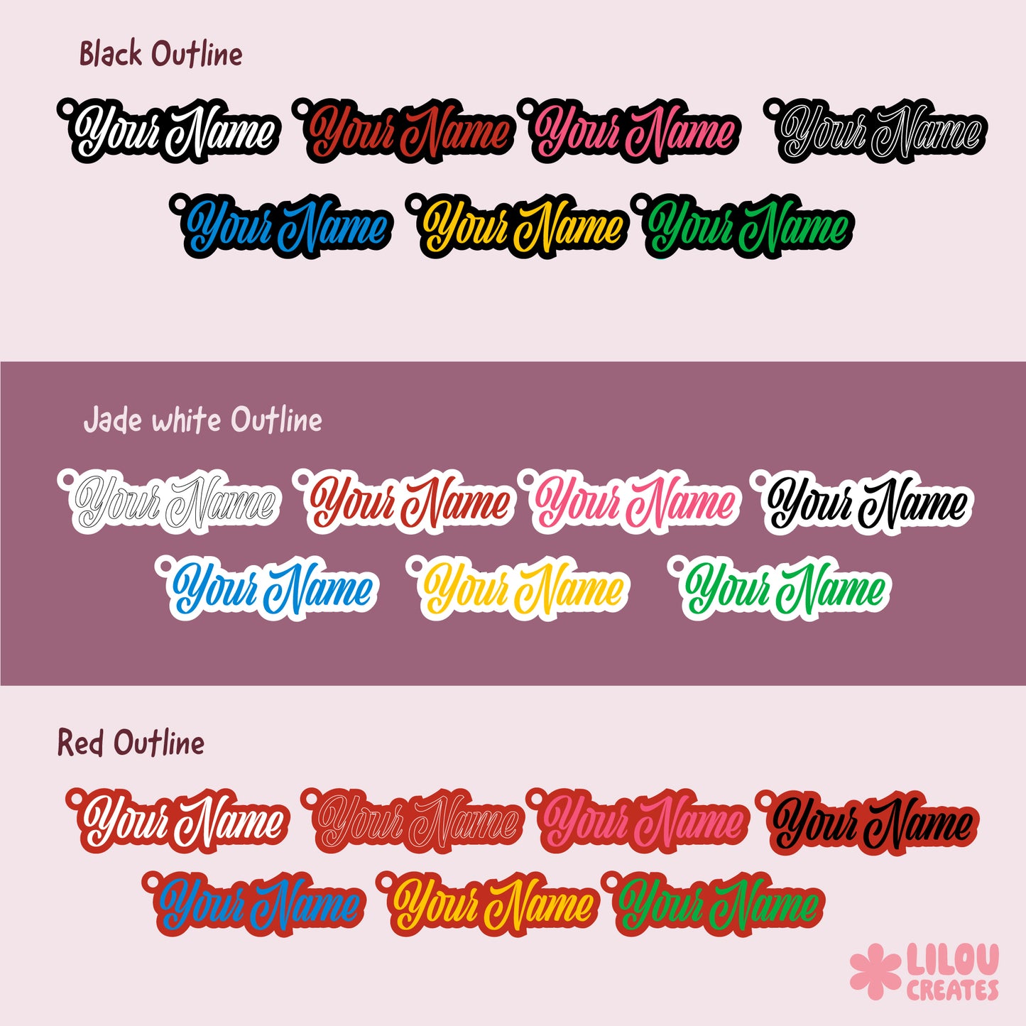 Name only keyring