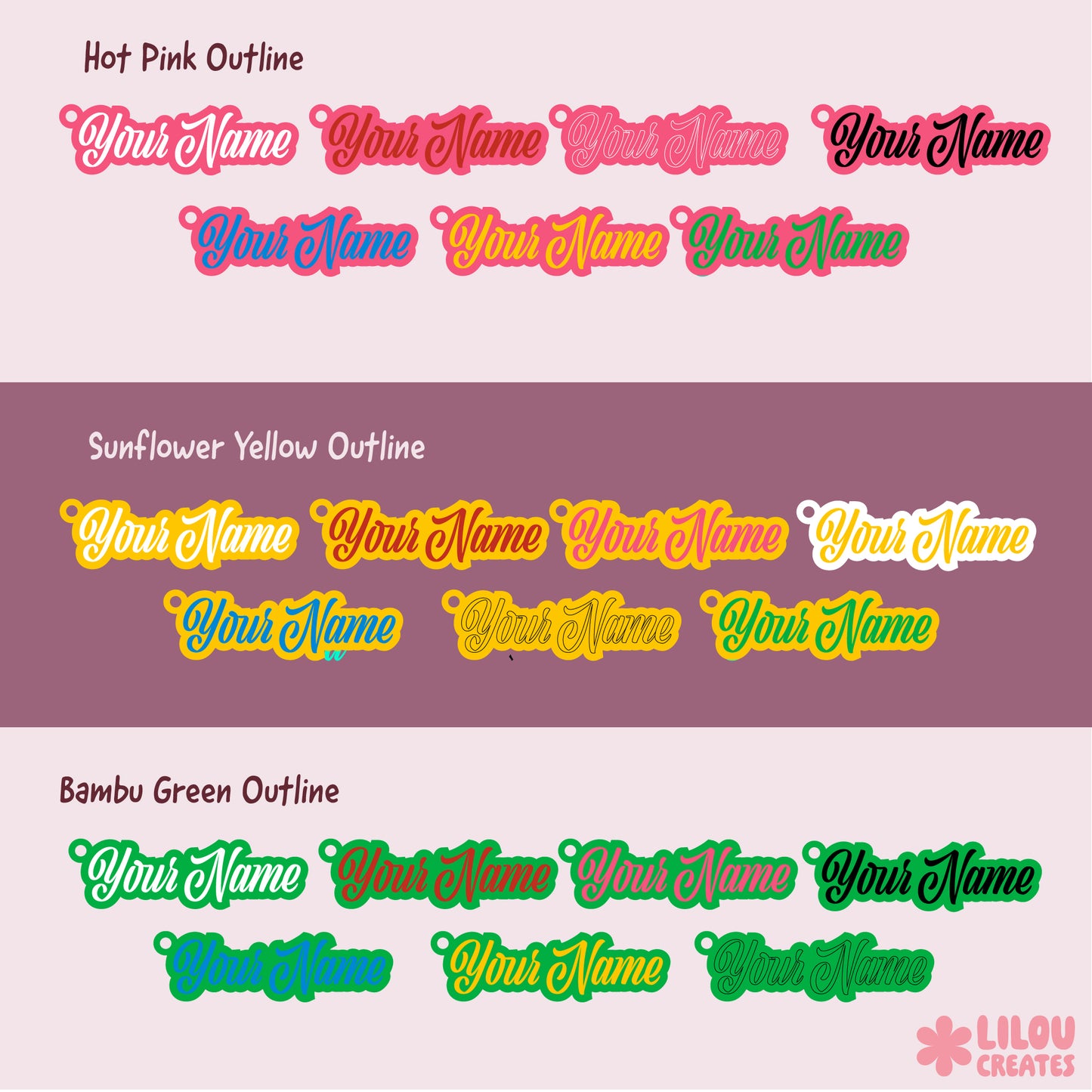 Name only keyring