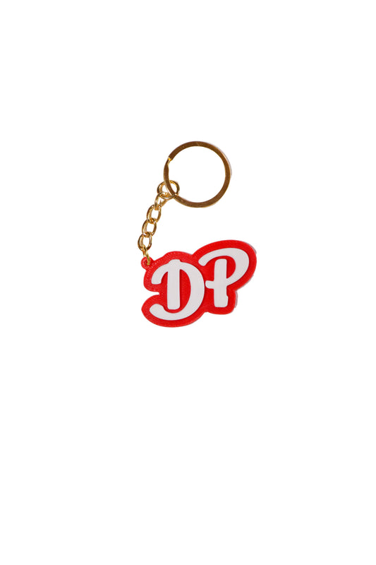 Initials 1 keyring