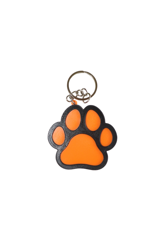 Paw keyring -plain